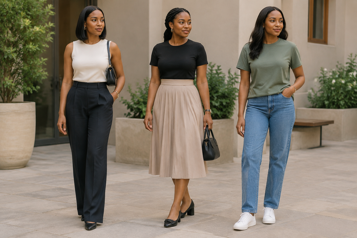 How to Style Basic Tops in Nigeria: 7 Easy Outfit Ideas