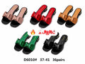 Bow flat slipper